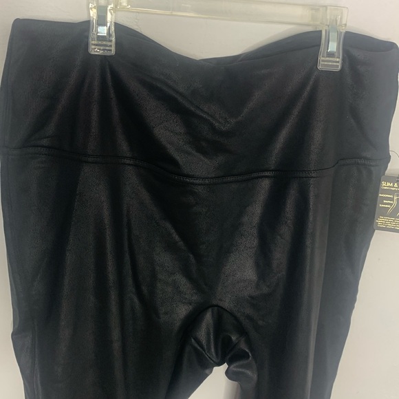 DG2 Diane Gilman NWT Gray Coated Legging size 2X - Picture 2 of 12